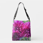 Ajustable Sac à fleurs pourpre Dahlia (Dos)