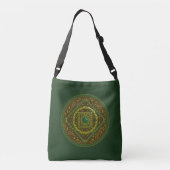 Ajustable Sac à impression intégrale Mandala Taureau (Dos)