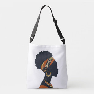 Ajustable Sac à main à bandoulière avec portrait de reine Af