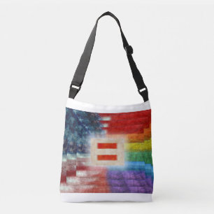 Ajustable Sac à main bandoulière Égalité & Droits pour tous