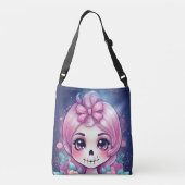 Ajustable Sac à main crâne mignon (Dos)
