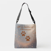 Ajustable Sac à main de Noël Golden Retriever (Dos)
