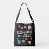 Ajustable Sac à main de sensibilisation à l'univers neurodiv (Dos)