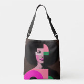 Ajustable Sac à main en art de portrait de déesse moderne (Dos)