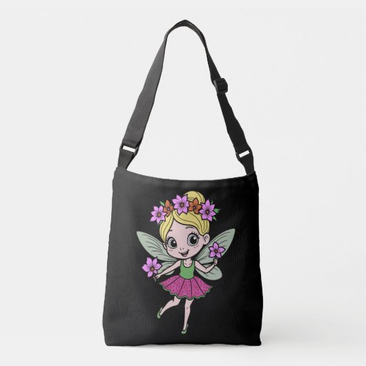 Ajustable Sac à main Fée Fleur Mignonne (Devant)