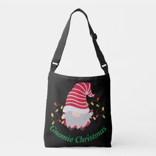 Ajustable Sac à main Gnomie de Noël (Devant)