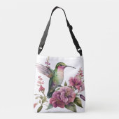 Ajustable Sac à main Les colibris en vol #2 (Dos)