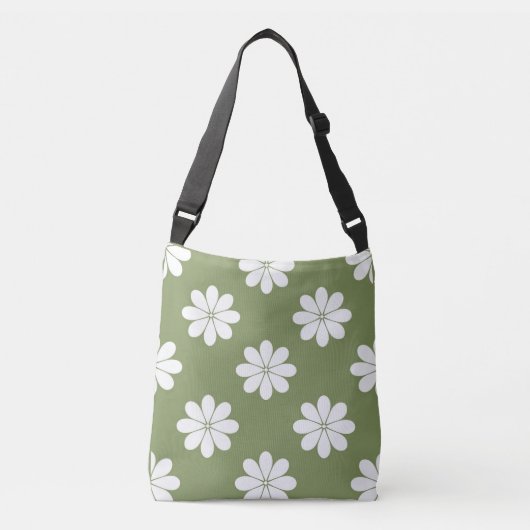 Ajustable Sac à main Olive Crossbody (Devant)