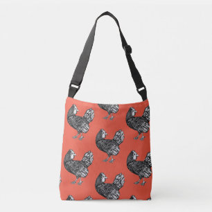 Ajustable Sac à main pour impression de poulet