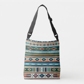 Ajustable SAC À MAIN RÉGLABLE "AGUA" Imprimé de style mexica