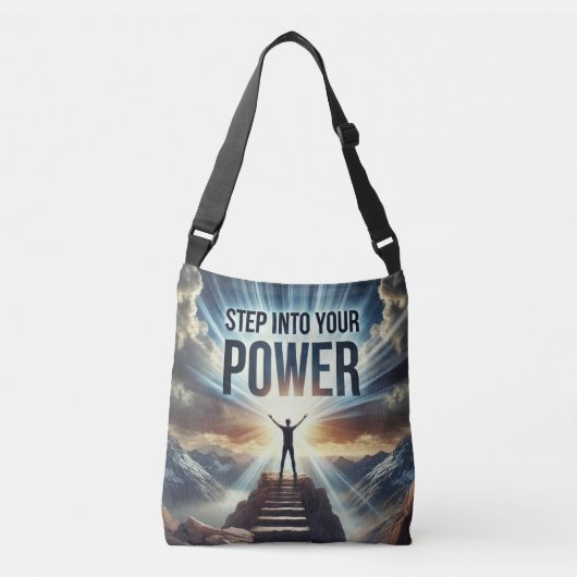 Ajustable Sac à main réglable 'Step Into Your Power' (Devant)