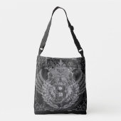 Ajustable Sac à main Royal bent noir Lyon (Dos)