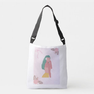 Ajustable Sac à main toile de couleur artistique quotidienne