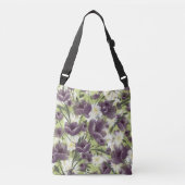 Ajustable Sac à Pops violets du Jardin de Mellow (Devant)