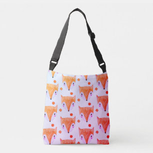 Ajustable Sac astucieux de Crossbody d'aquarelle de Fox