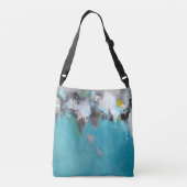 Ajustable Sac banane - Abstrait 'Côte' (Dos)