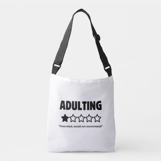 AJUSTABLE SAC BANANE ADULTING (Devant)