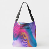 Ajustable Sac banane - Art abstrait (Devant)