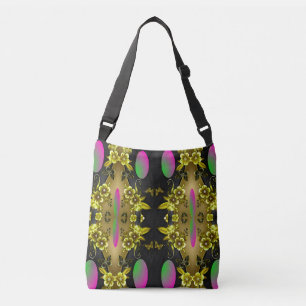Ajustable Sac Bandoulière Over-Print – Chiffre Audacieux et