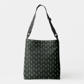 Ajustable Sac cabas "Be Strong" avec ruban de sensibilisatio (Dos)