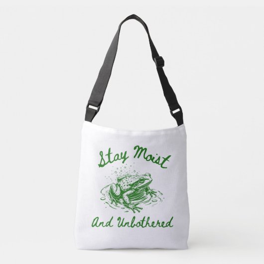 Ajustable Sac Cadeau Drôle de Grenouille (Devant)
