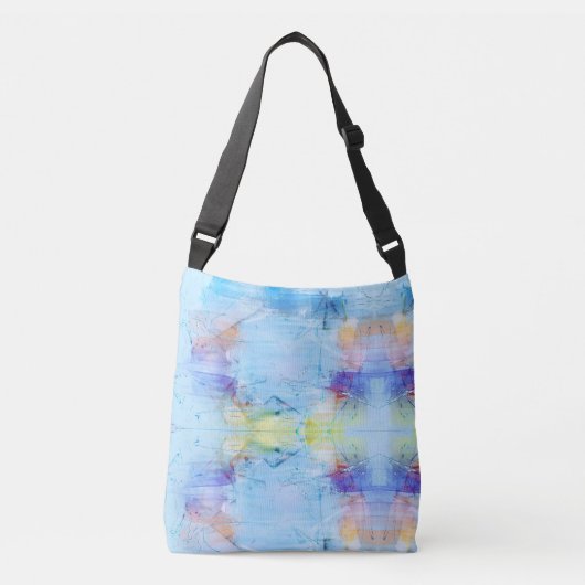 Ajustable Sac carrossable bleu (Devant)