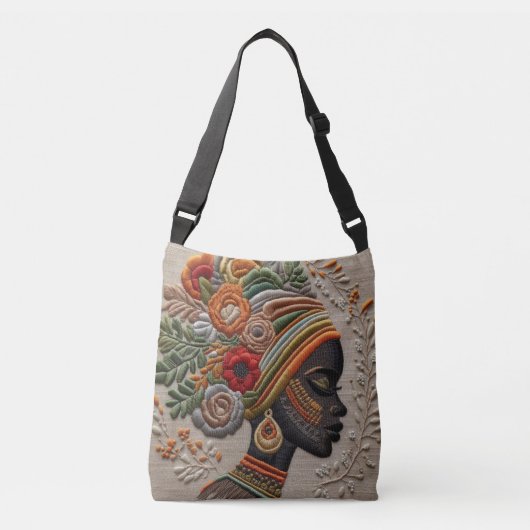 Ajustable Sac carrossable Cubisme Abstrait (Devant)