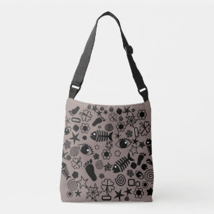 Ajustable Sac carrossable d'art motif