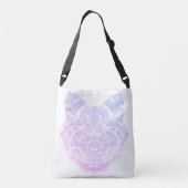 Ajustable Sac carrossable de chat Aura violet (Dos)