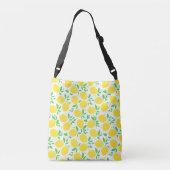 Ajustable Sac carrossable de citron jaune (Dos)