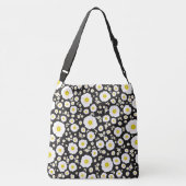 Ajustable Sac carrossable de pavots blancs (2 tailles) (Dos)