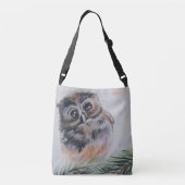 Ajustable Sac carrossable pour bébé chouette mignonne (Dos)