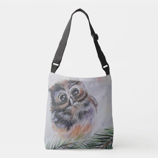 Ajustable Sac carrossable pour bébé chouette mignonne (Devant)