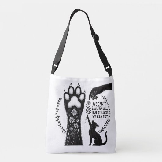 Ajustable Sac carrossable pour chats (Dos)