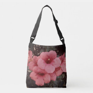 Ajustable Sac carrossable tout-sur-impression à fluide rose