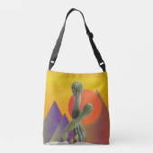 Ajustable Sac corporel Cactus et Sun Cross (Dos)
