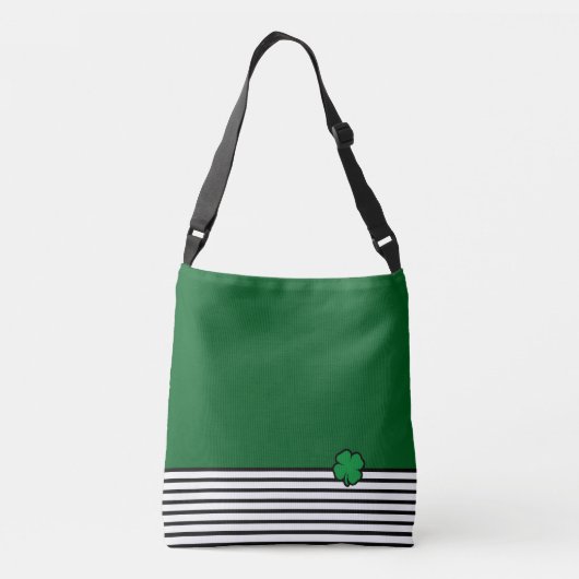 Ajustable Sac croisé de shamrock de corps (Dos)