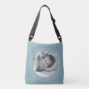 Ajustable Sac croisé personnalisé bleu