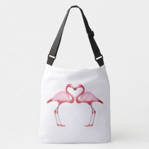 Ajustable Sac Crossbody - Les Flamants roses roses doivent ê