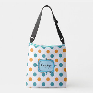 Ajustable Sac Customisé bleu et orange