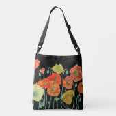 Ajustable Sac d'aquarelle orange et noir (Dos)