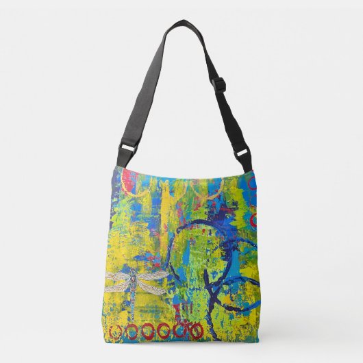 Ajustable Sac d'art Abstrait de libellule carrosserie (Devant)
