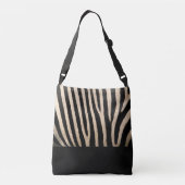 Ajustable Sac de carrosserie de collection de peau Zebra (Dos)