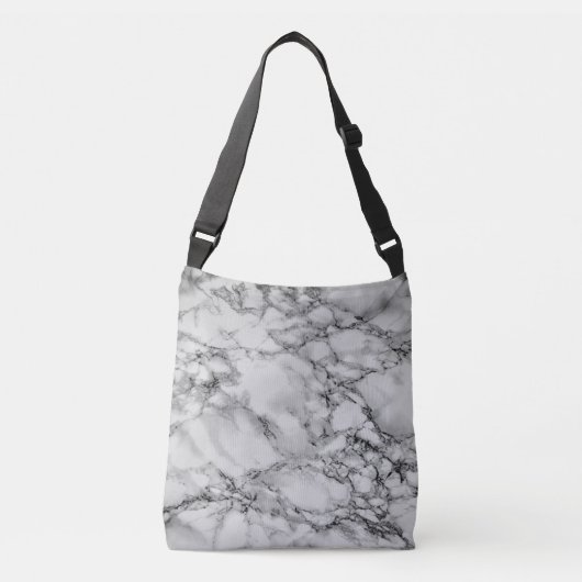 Ajustable Sac de carrosserie de conception de Marbre blanc (Devant)