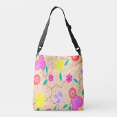 Ajustable Sac de carrosserie floral moderne (Dos)