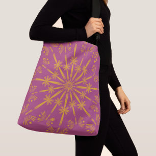 Ajustable Sac de carrosserie rétro Mandala Boysenberry (2 di