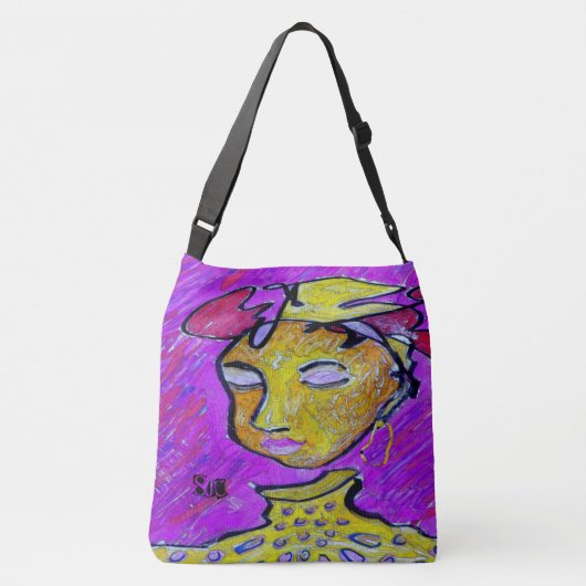 Ajustable Sac de visage de dahlia (Dos)
