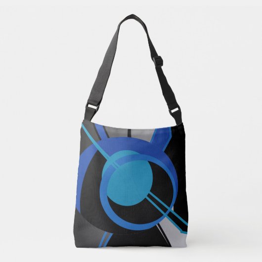 Ajustable sac en bandoulière graphique (Devant)