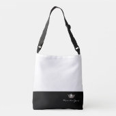 Ajustable Sac en Couronne argenté style Miss America (Dos)