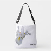 Ajustable Sac en Iris blanc et jaune par KABFA Designs (Devant)